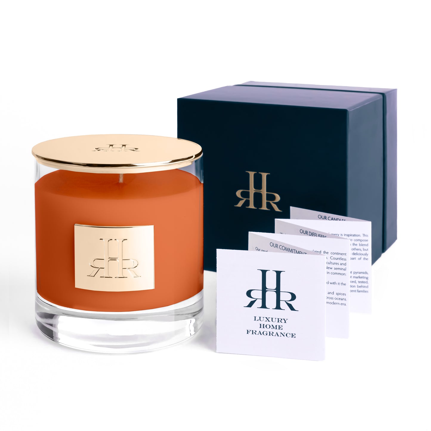 Ámbar del Sur Luxury Scented Candle With Gift Box | RHR Luxury Home Fragrance