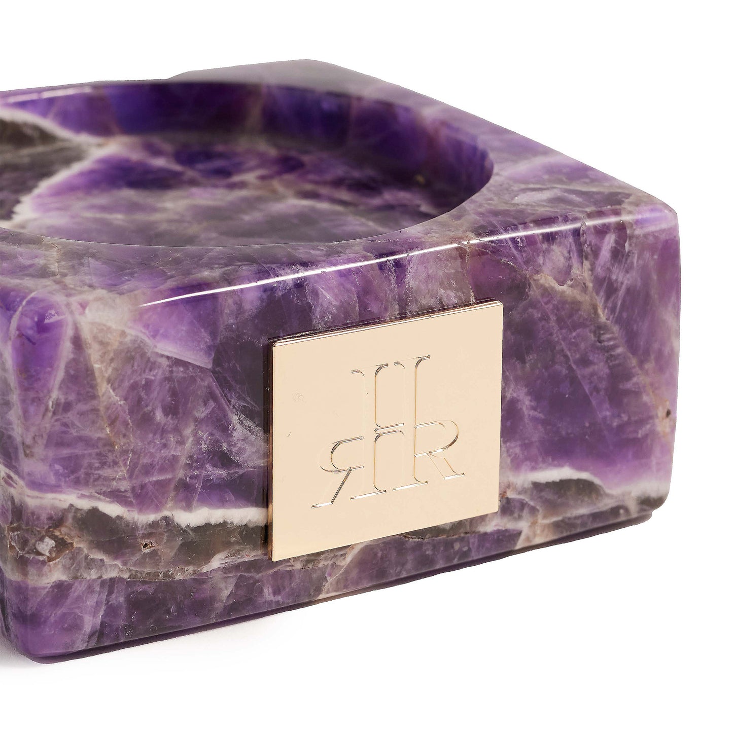 Amethyst Riser Tray Closeup | RHR Luxury Home Fragrance