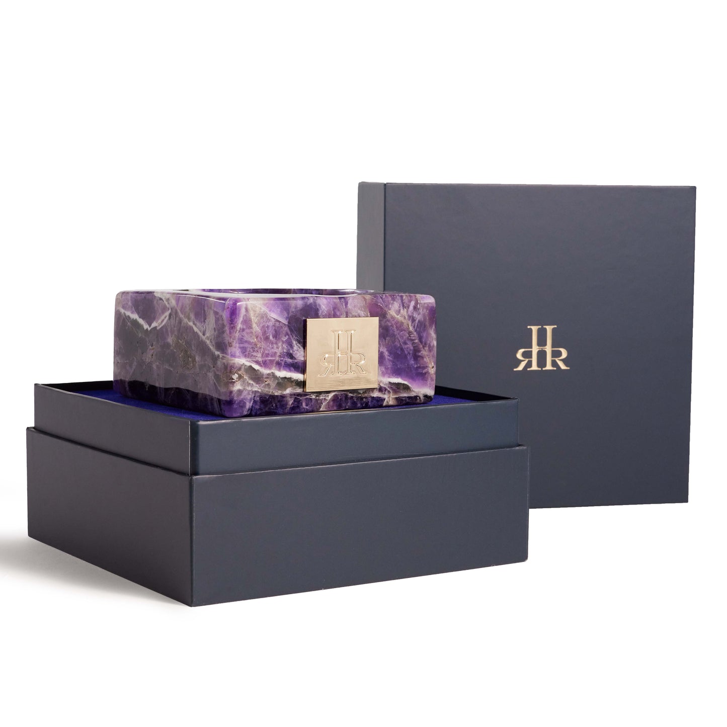 Amethyst Riser Tray With Gift Box | RHR Luxury Home Fragrance