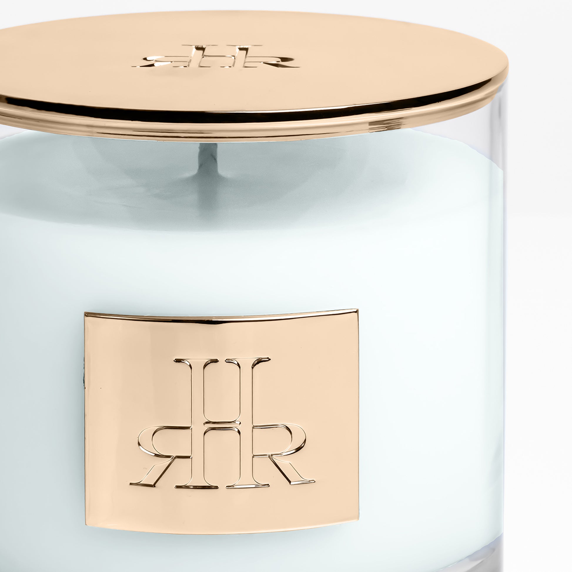 Atlántico Luxury Scented Candle Closeup | RHR Luxury Home Fragrance
