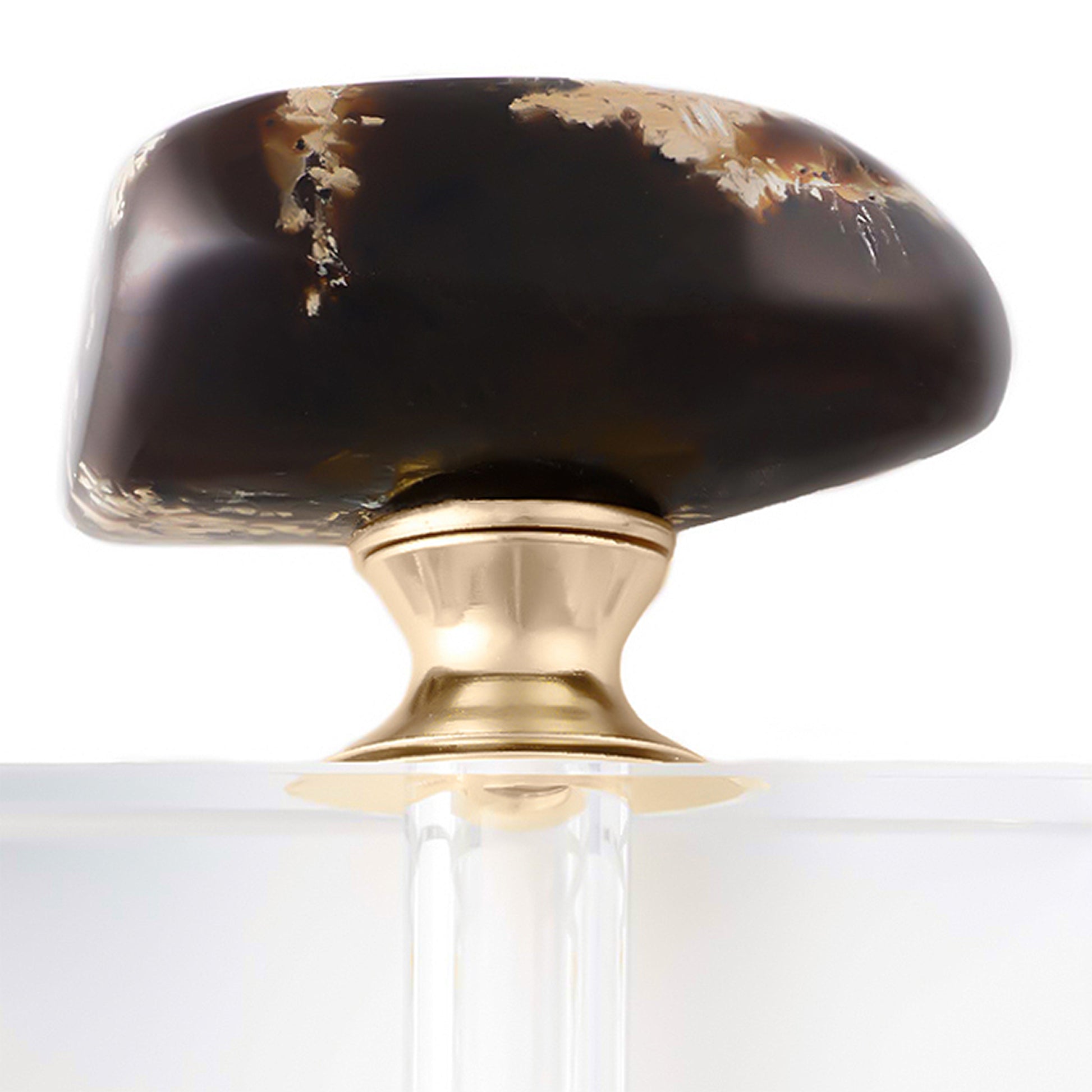 Azahares Slim Crystal Diffuser Amber Cap View | RHR Luxury Home Fragrance