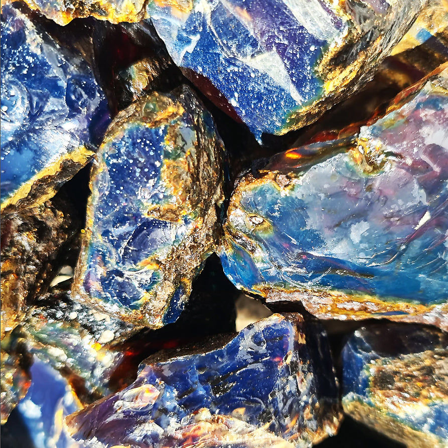 Blue Amber Stones Inspiration | RHR Luxury Home Fragrance