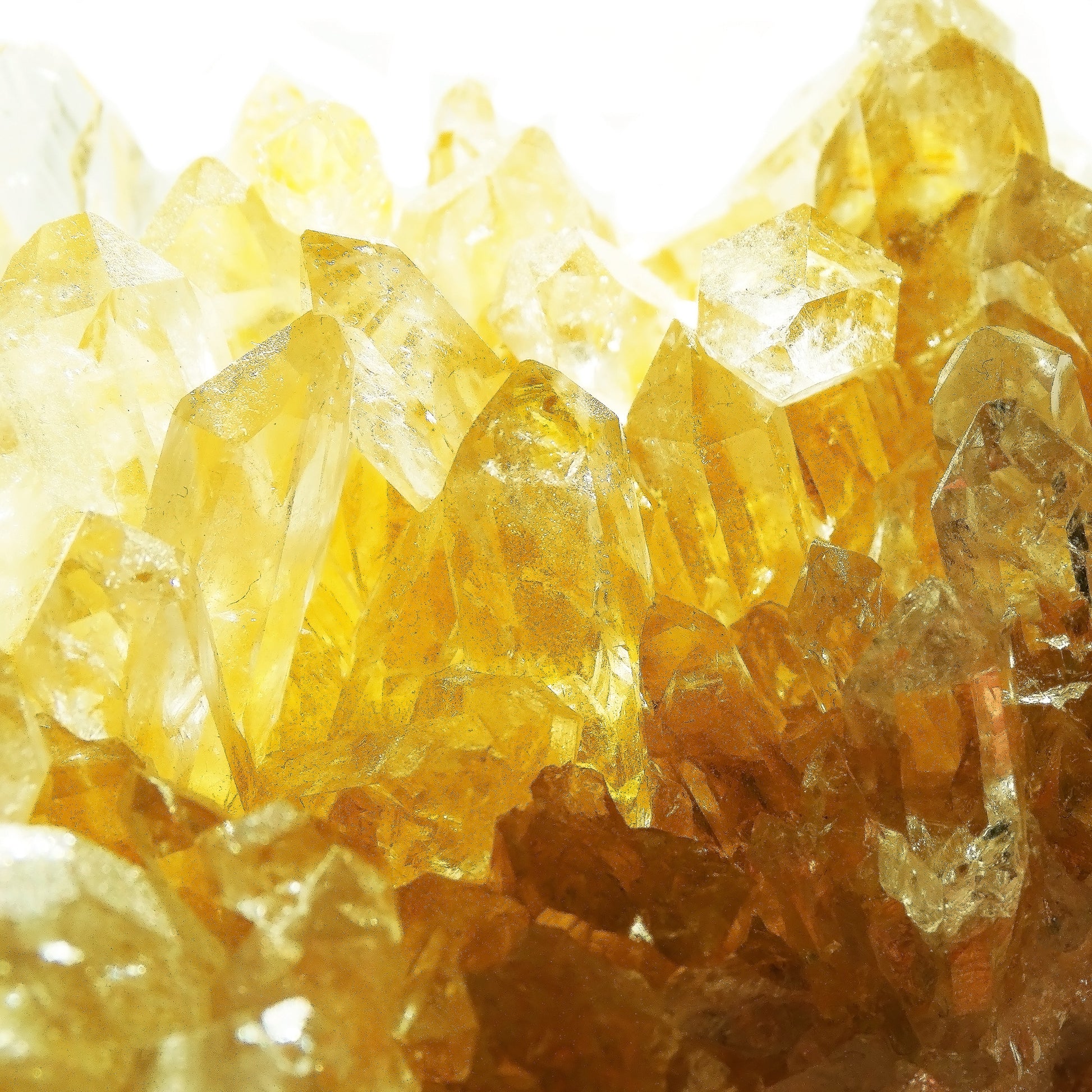 Citrine Stone Riser Tray Stone Swatch | RHR Luxury Home Fragrance