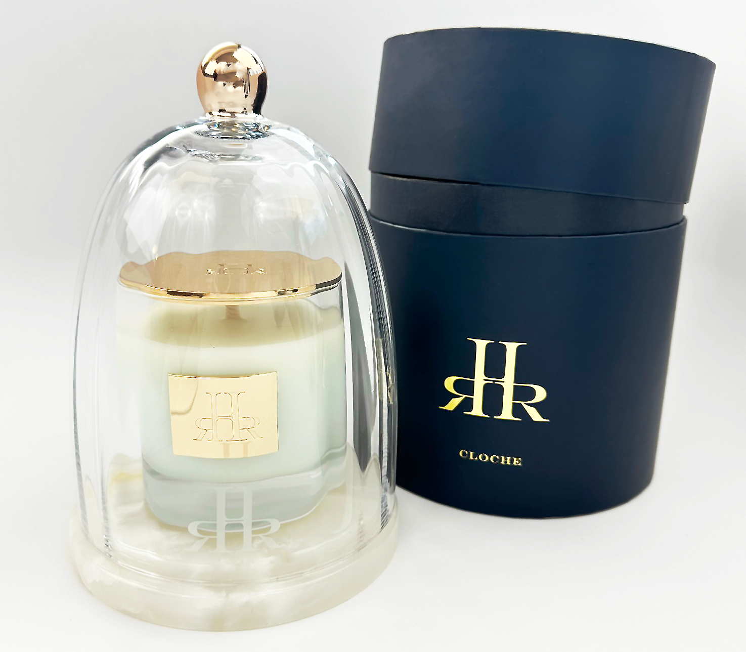 Luxury Crystal Cloche Gift Box | RHR Luxury Home Fragrance
