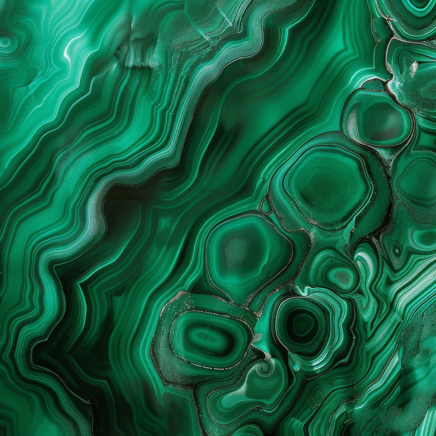 Malachite Riser Tray Malachite Swatch | RHR Luxury Home Fragrance