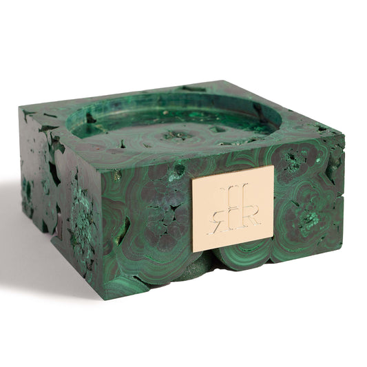 Malachite Riser Tray | RHR Luxury Home Fragrance
