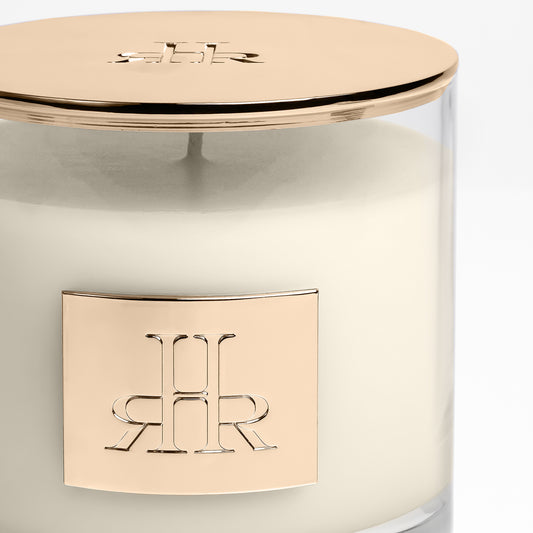 Milonga Luxury Scented Candle Closeup | RHR Luxury Home Fragrance