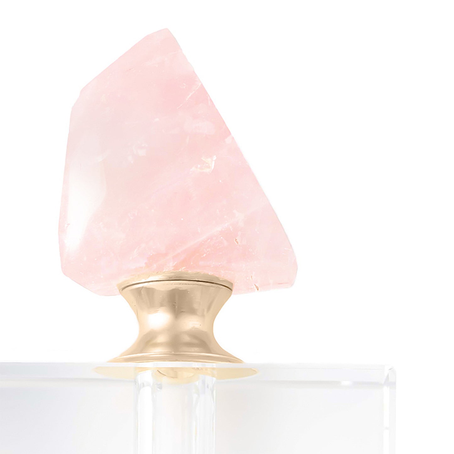 Oxypétala Slim Crystal Diffuser Pink Quartz Stone Cap | RHR Luxury Home Fragrance