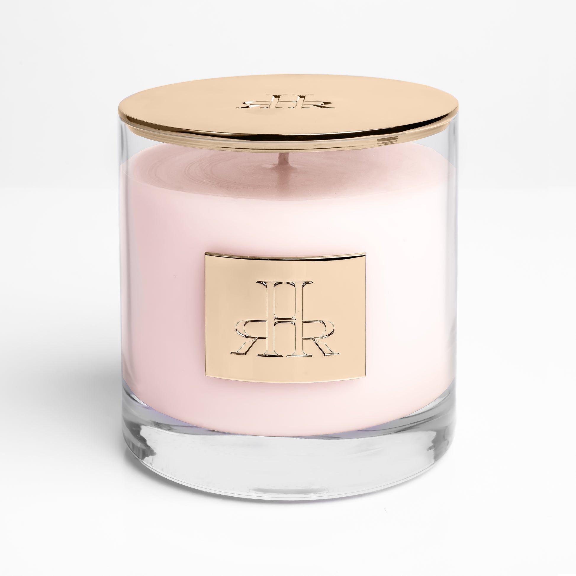 Oxypétala Luxury Scented Candle Front View With Lid | RHR Luxury Home Fragrance