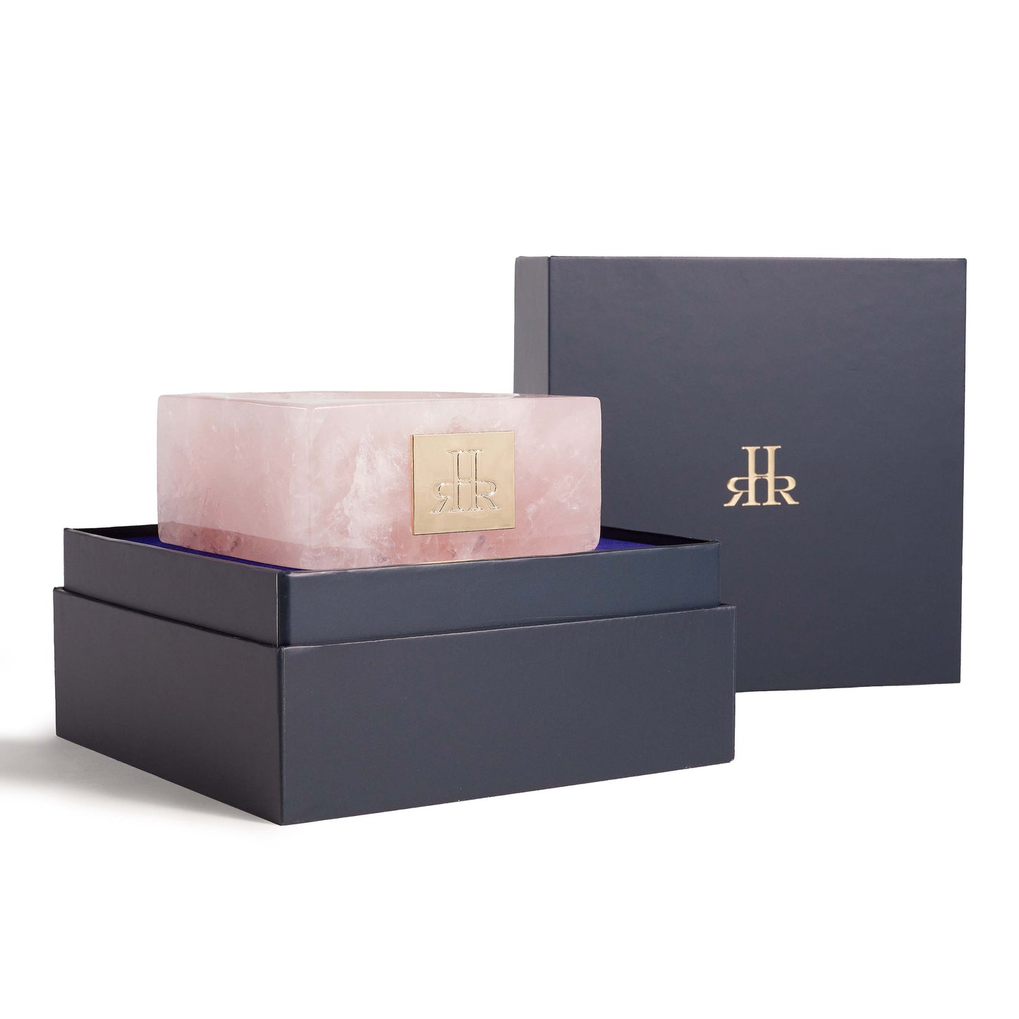Pink Quartz Riser Tray With Luxury Gift Box | RHR Luxury Home Fragrance