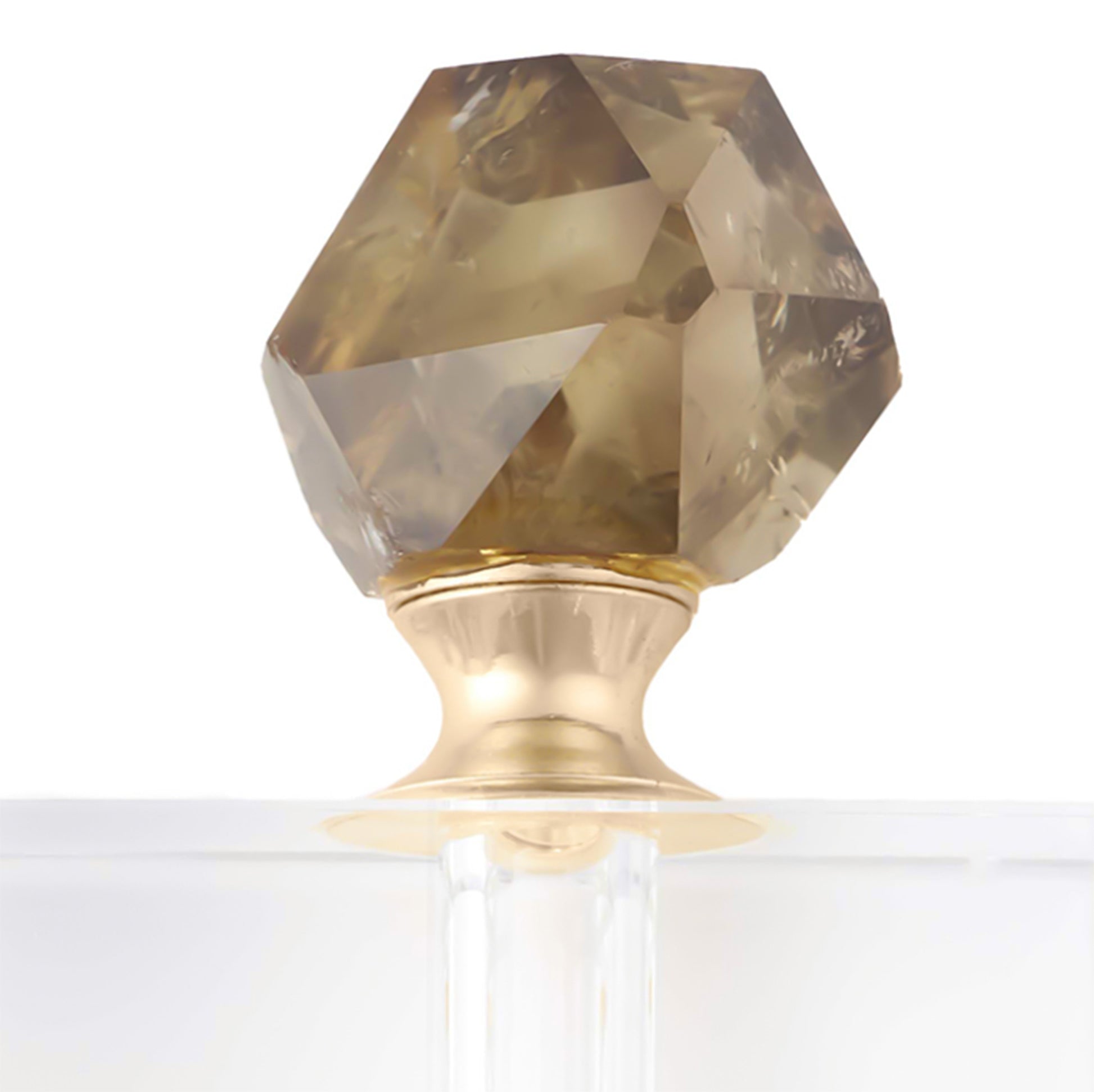 Siesta Slim Crystal Diffuser Citrine Stone Cap | RHR Luxury Home Fragrance